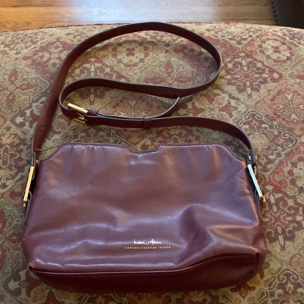 India Hicks Madison May Leather Crossbody Bag